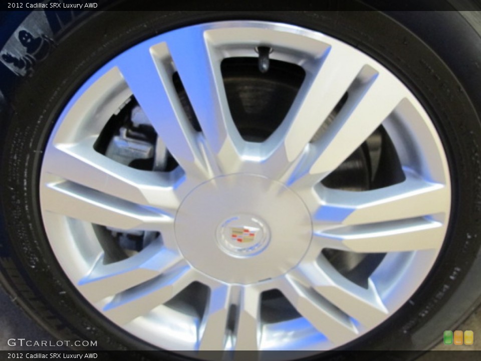 2012 Cadillac SRX Luxury AWD Wheel and Tire Photo #75990685