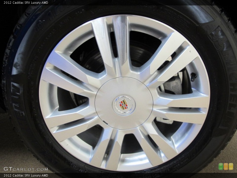 2012 Cadillac SRX Luxury AWD Wheel and Tire Photo #75990706