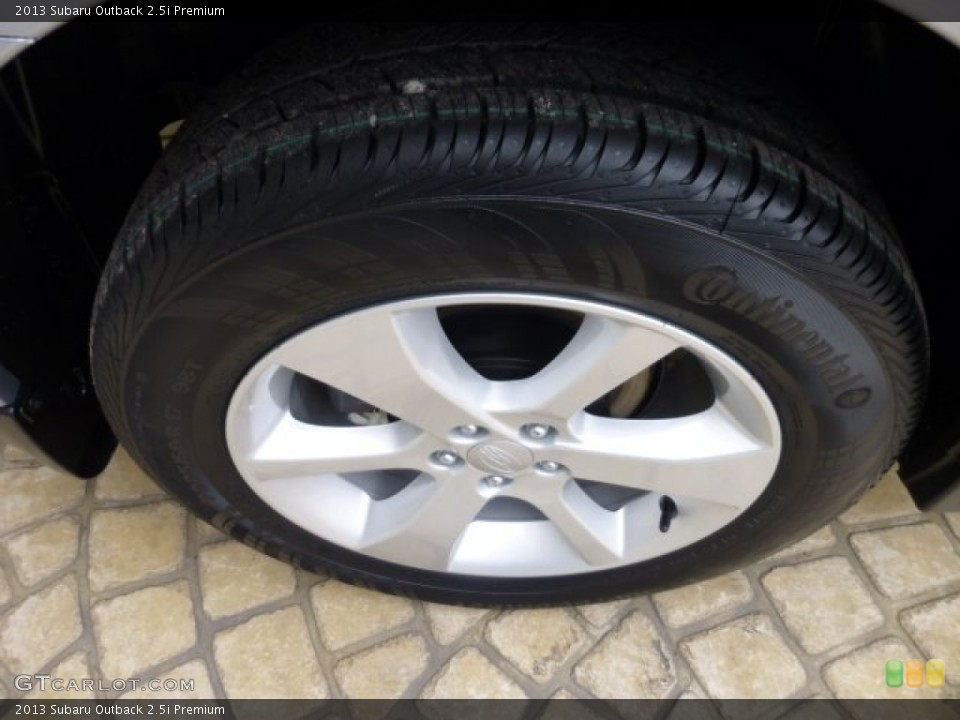 2013 Subaru Outback 2.5i Premium Wheel and Tire Photo #75993471