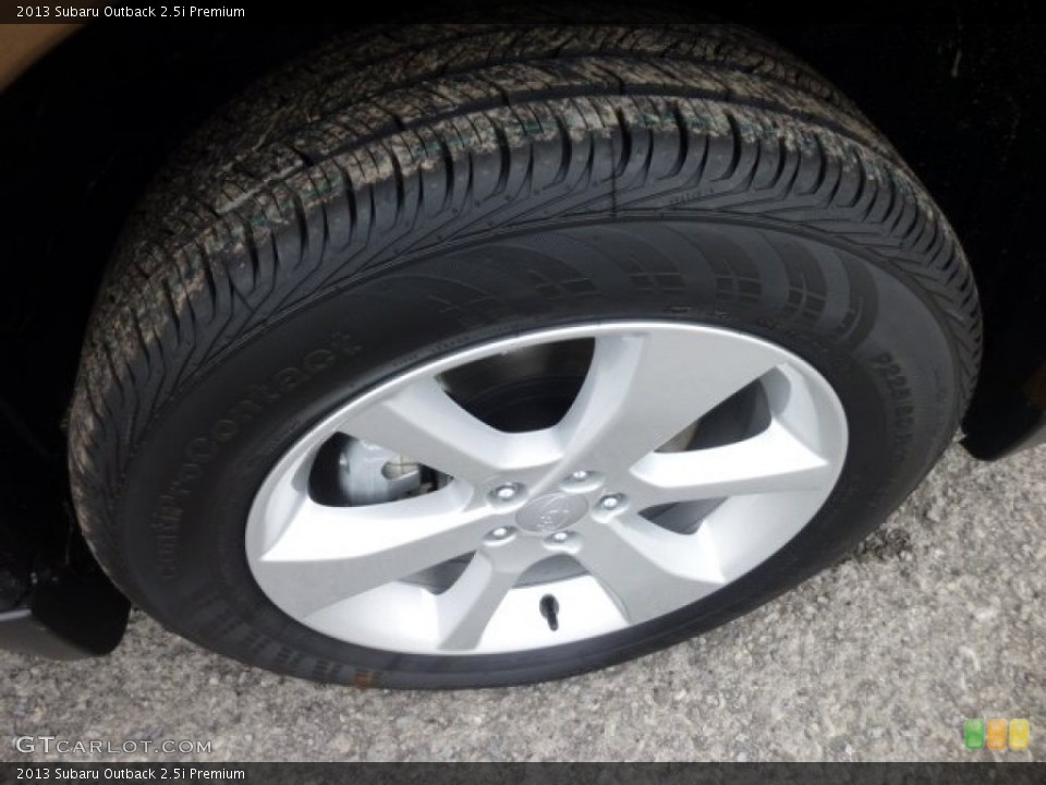 2013 Subaru Outback 2.5i Premium Wheel and Tire Photo #75993845