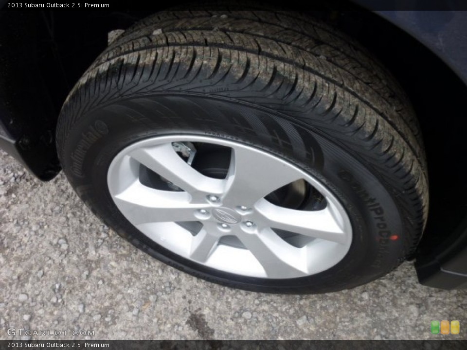 2013 Subaru Outback 2.5i Premium Wheel and Tire Photo #75994150
