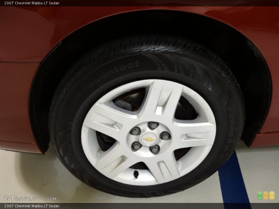 2007 Chevrolet Malibu LT Sedan Wheel and Tire Photo #75994399