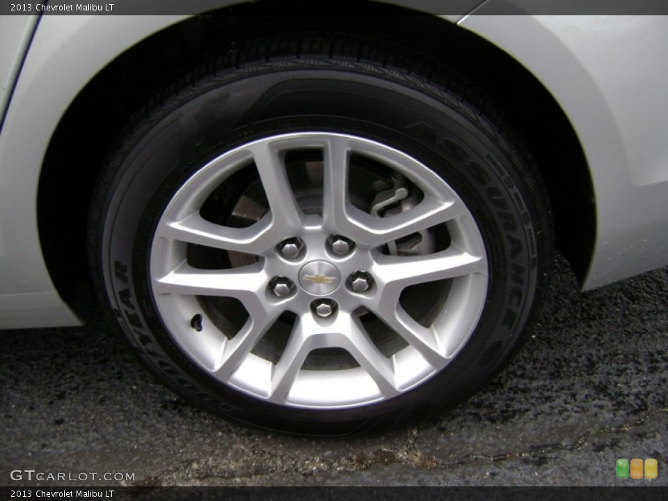 2013 Chevrolet Malibu LT Wheel and Tire Photo #75994414