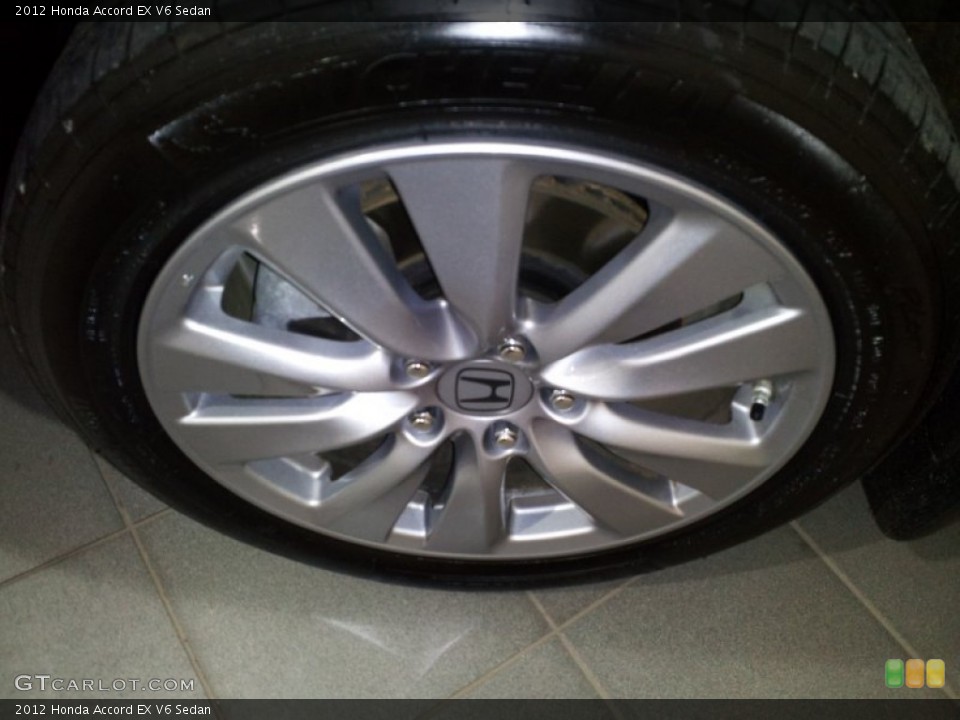 2012 Honda Accord EX V6 Sedan Wheel and Tire Photo #76001635