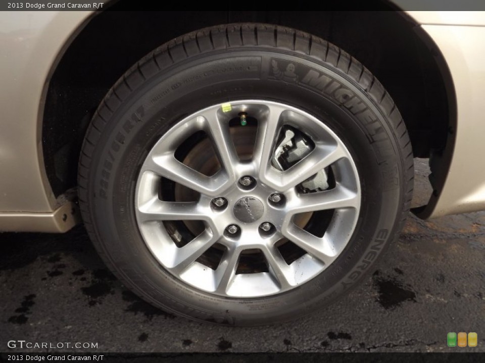 2013 Dodge Grand Caravan R/T Wheel and Tire Photo #76002059