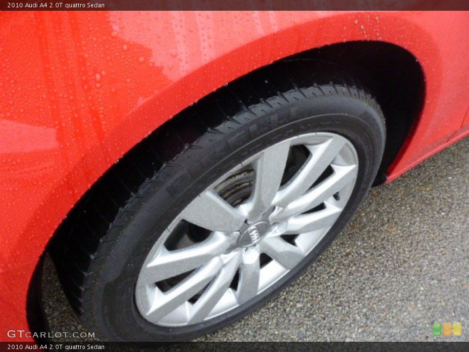 2010 Audi A4 2.0T quattro Sedan Wheel and Tire Photo #76002985