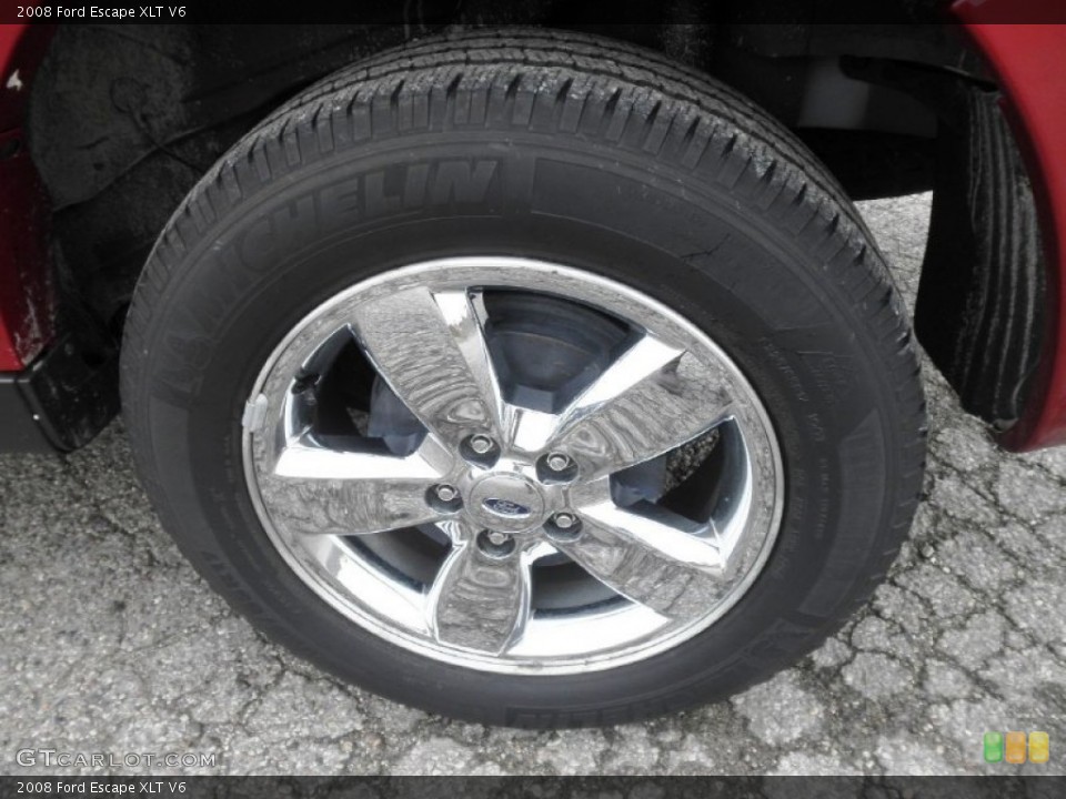 2008 Ford Escape XLT V6 Wheel and Tire Photo #76004464