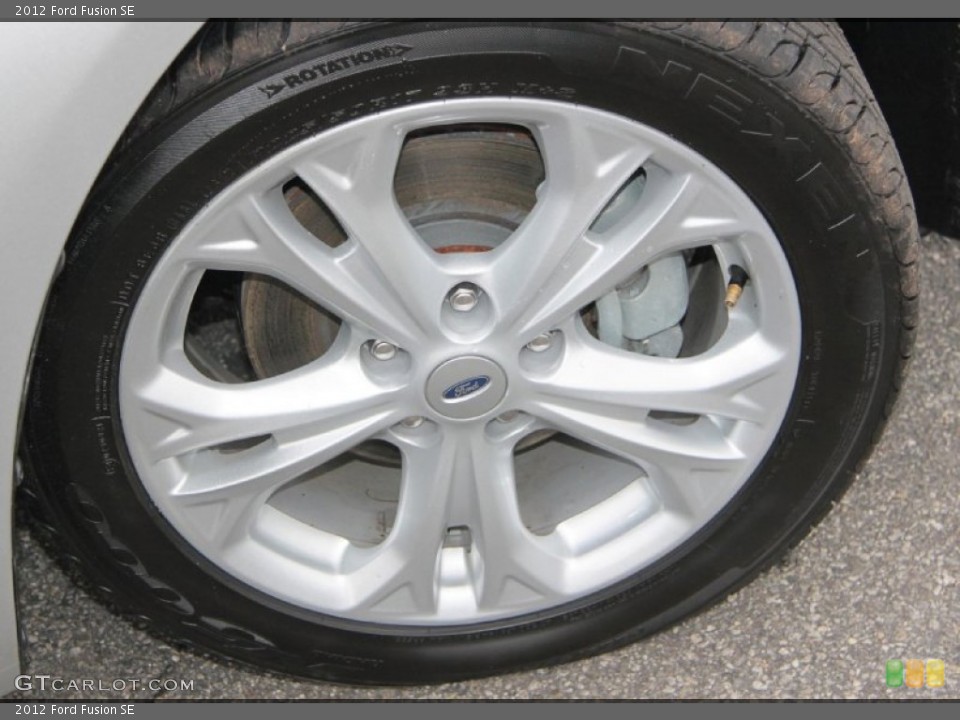 2012 Ford Fusion SE Wheel and Tire Photo #76004623