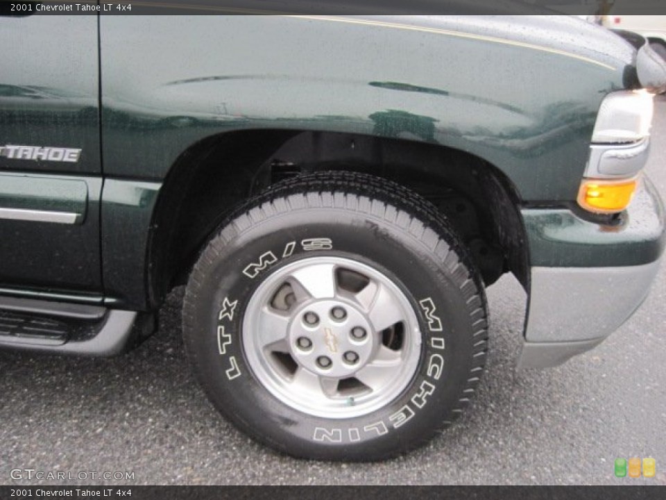 2001 Chevrolet Tahoe LT 4x4 Wheel and Tire Photo #76008243