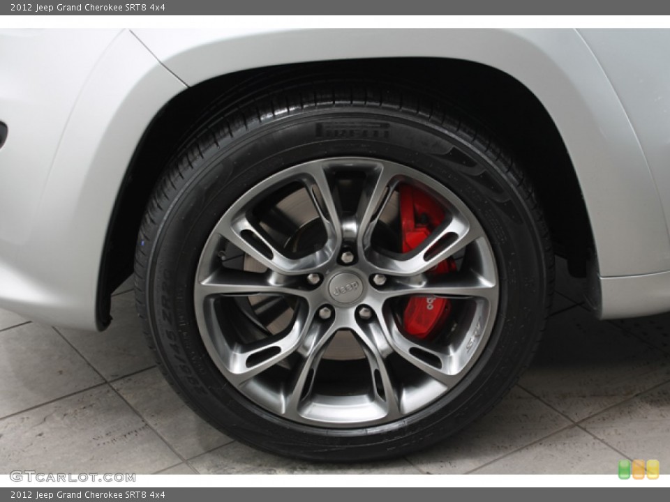 2012 Jeep Grand Cherokee SRT8 4x4 Wheel and Tire Photo #76008451