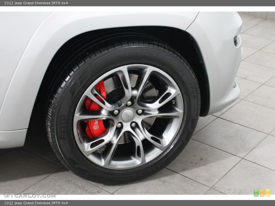 2012 Jeep Grand Cherokee SRT8 4x4 Wheel and Tire Photo #76008515