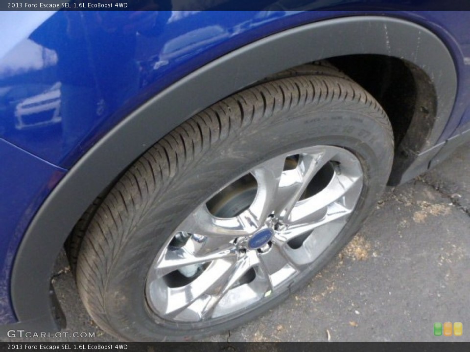 2013 Ford Escape SEL 1.6L EcoBoost 4WD Wheel and Tire Photo #76010461