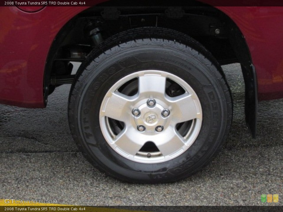 2008 Toyota Tundra SR5 TRD Double Cab 4x4 Wheel and Tire Photo #76011885