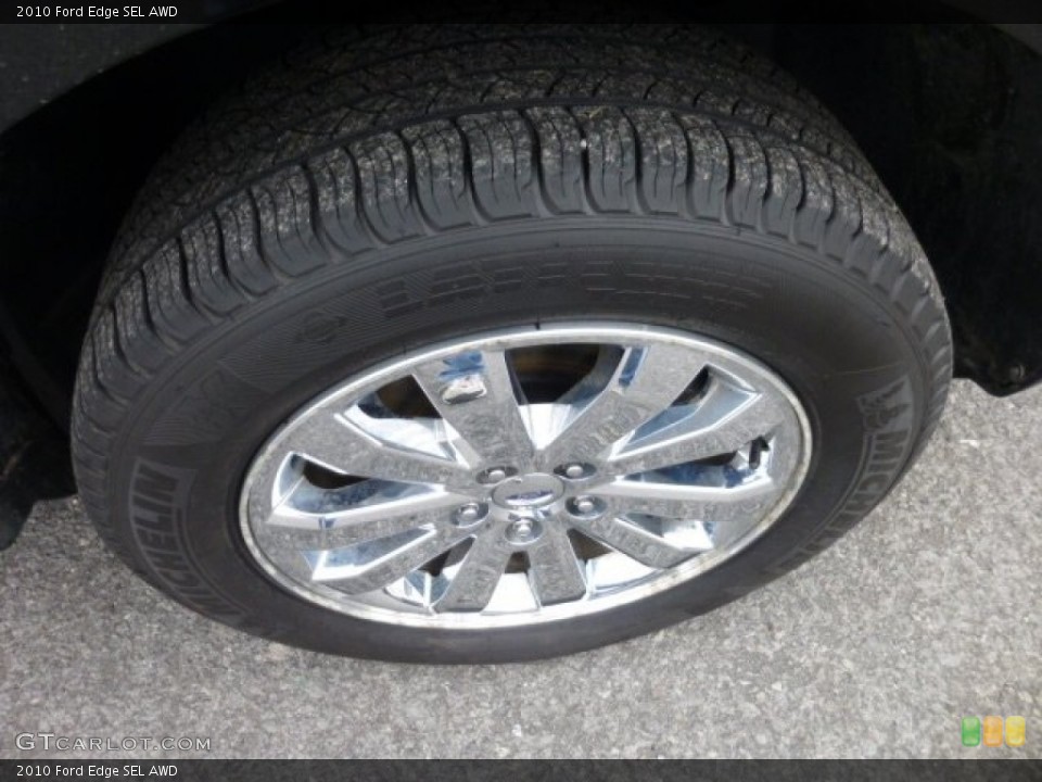 2010 Ford Edge SEL AWD Wheel and Tire Photo #76014163
