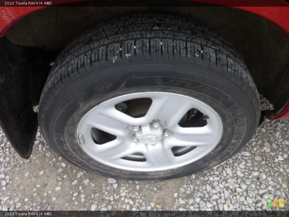 2010 Toyota RAV4 I4 4WD Wheel and Tire Photo #76016932