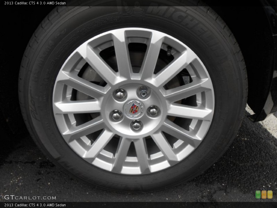 2013 Cadillac CTS 4 3.0 AWD Sedan Wheel and Tire Photo #76019985