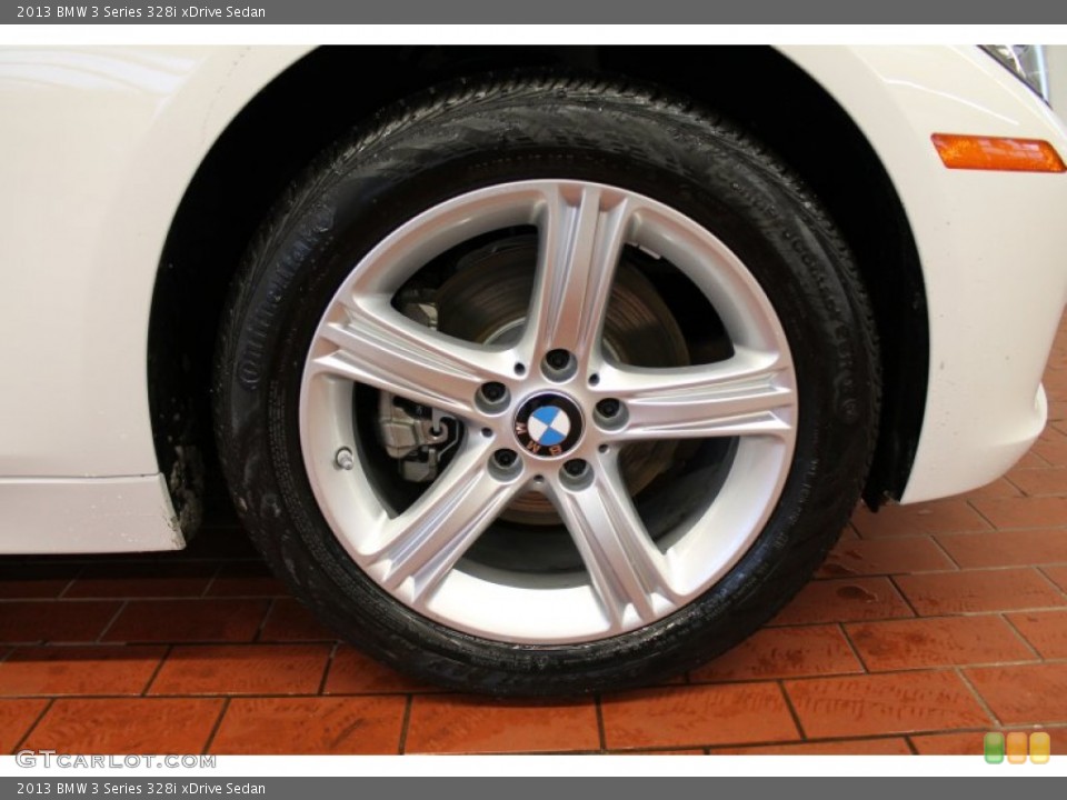 2013 BMW 3 Series 328i xDrive Sedan Wheel and Tire Photo #76030296