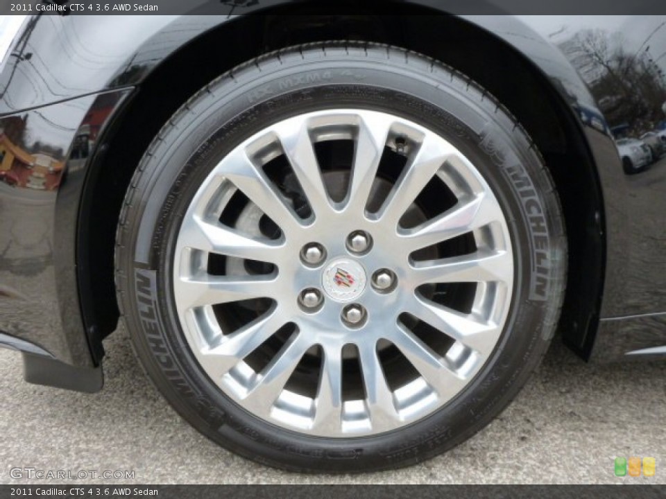 2011 Cadillac CTS 4 3.6 AWD Sedan Wheel and Tire Photo #76038819