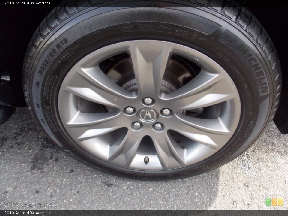 2010 Acura MDX Advance Wheel and Tire Photo #76040517