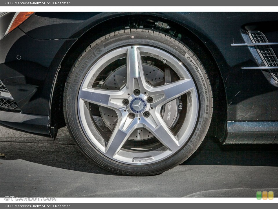 2013 Mercedes-Benz SL 550 Roadster Wheel and Tire Photo #76041795