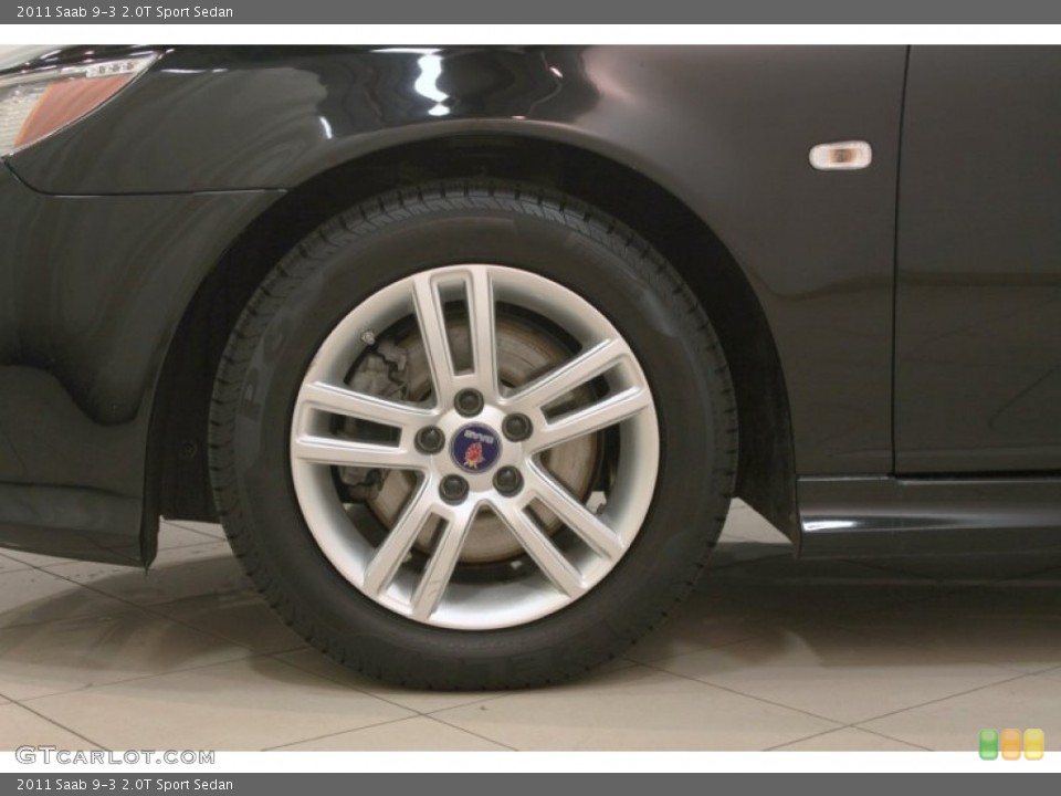 2011 Saab 9-3 2.0T Sport Sedan Wheel and Tire Photo #76041957
