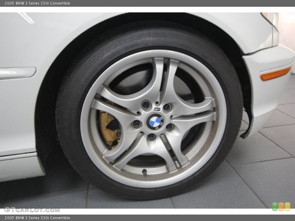 2005 BMW 3 Series 330i Convertible Wheel and Tire Photo #76043499