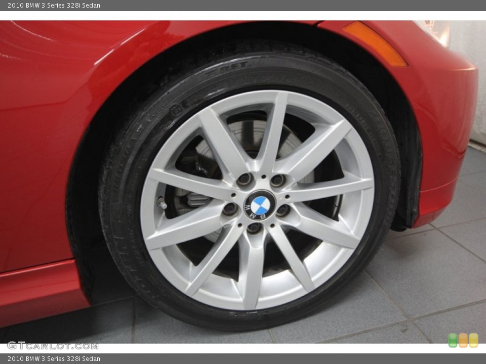 2010 BMW 3 Series 328i Sedan Wheel and Tire Photo #76044388