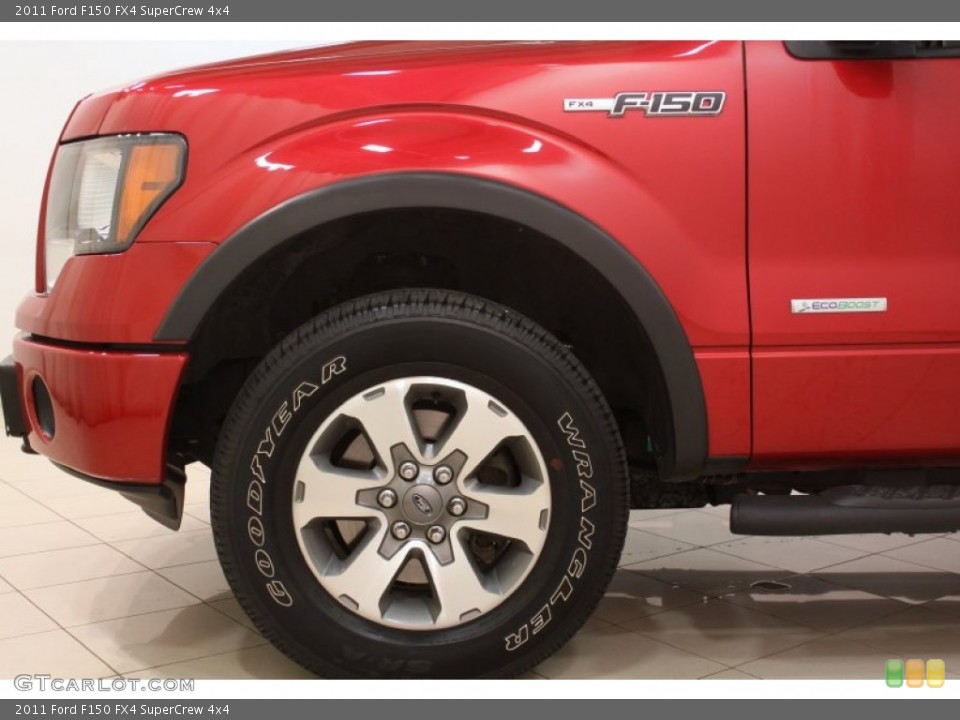 2011 Ford F150 FX4 SuperCrew 4x4 Wheel and Tire Photo #76046984