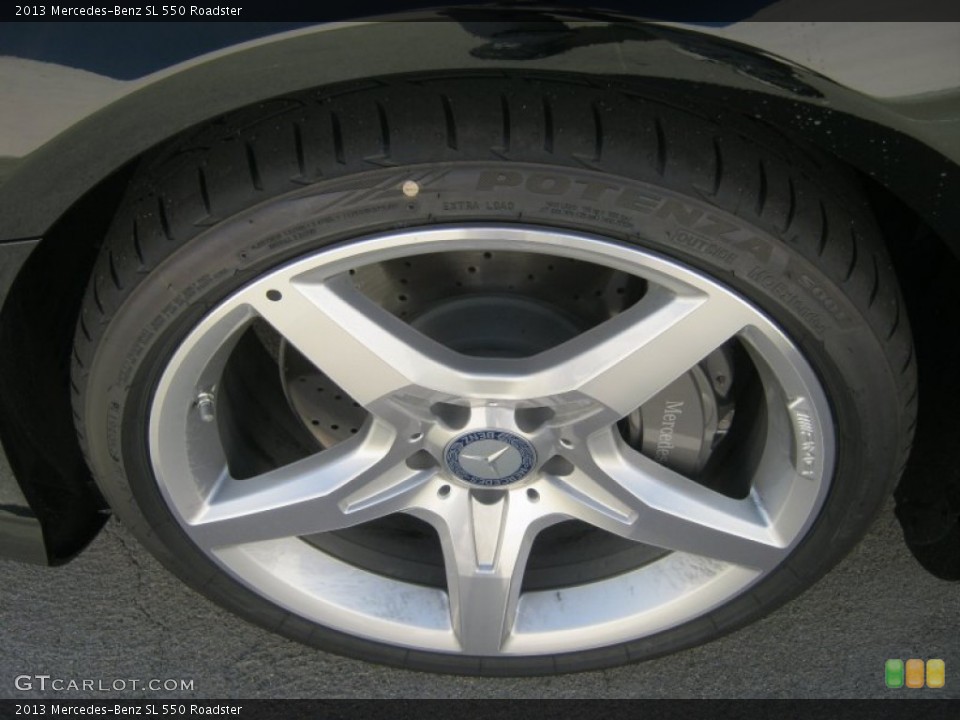 2013 Mercedes-Benz SL 550 Roadster Wheel and Tire Photo #76047072