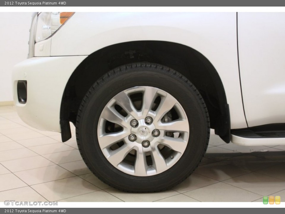 2012 Toyota Sequoia Platinum 4WD Wheel and Tire Photo #76051085