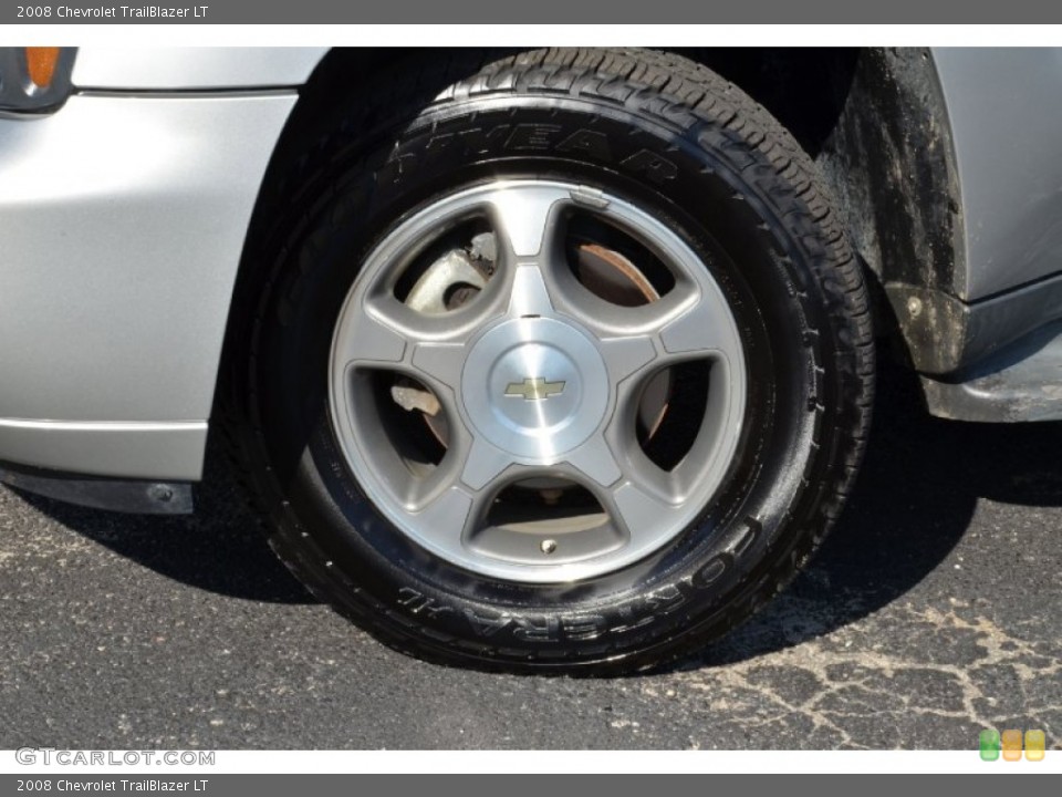 2008 Chevrolet TrailBlazer LT Wheel and Tire Photo #76057632