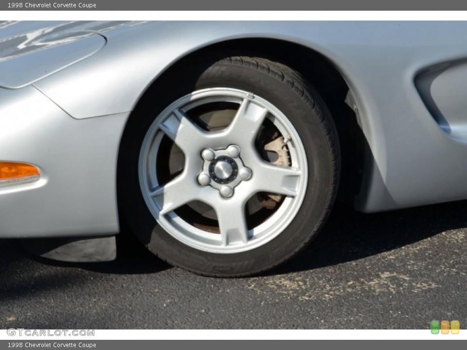 1998 Chevrolet Corvette Coupe Wheel and Tire Photo #76061466
