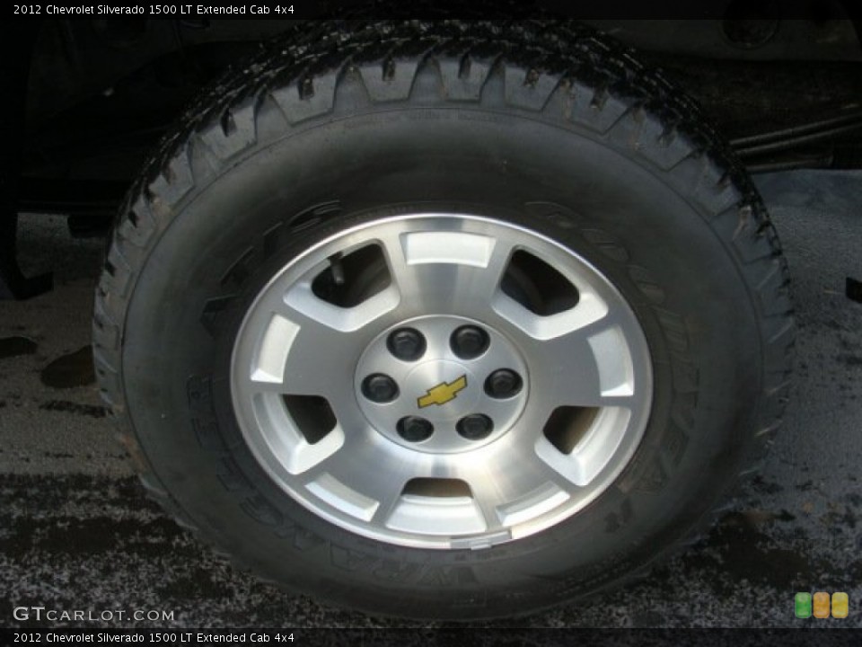 2012 Chevrolet Silverado 1500 LT Extended Cab 4x4 Wheel and Tire Photo #76062998