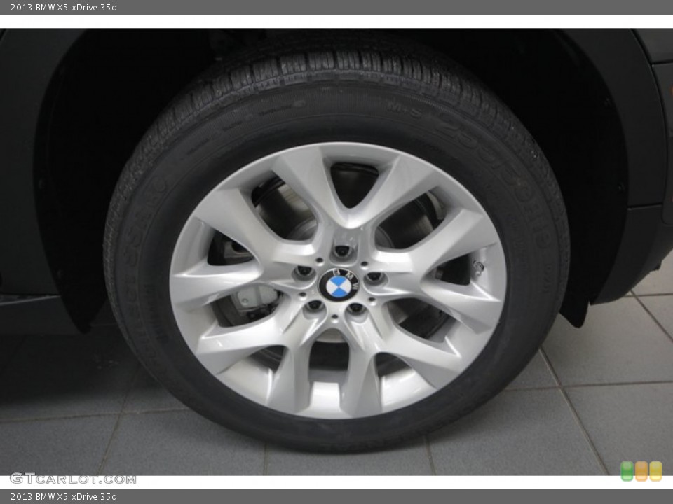 2013 BMW X5 xDrive 35d Wheel and Tire Photo #76067003