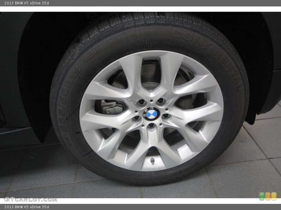 2013 BMW X5 xDrive 35d Wheel and Tire Photo #76067203