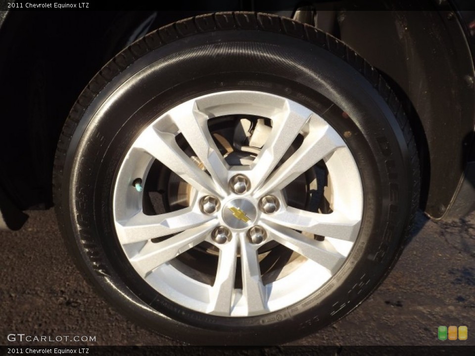 2011 Chevrolet Equinox LTZ Wheel and Tire Photo #76067817