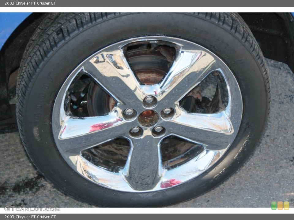 2003 Chrysler PT Cruiser GT Wheel and Tire Photo #76076000