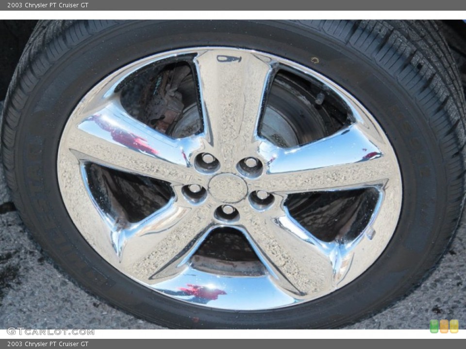 2003 Chrysler PT Cruiser GT Wheel and Tire Photo #76076018