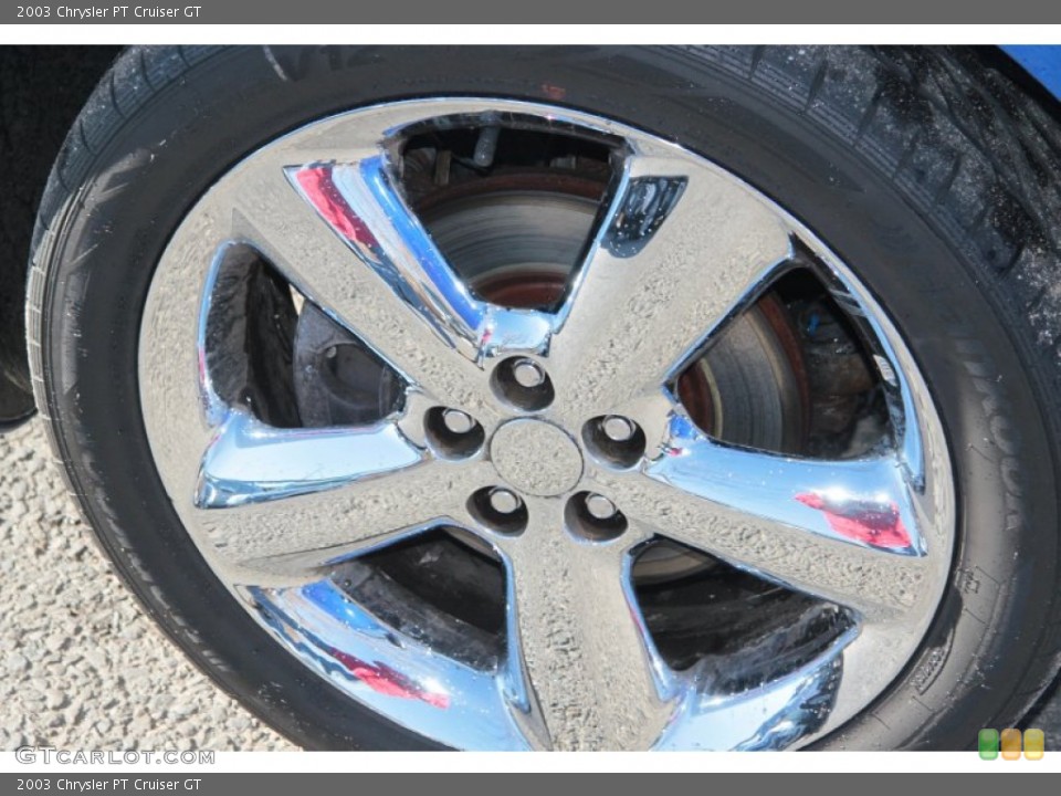 2003 Chrysler PT Cruiser GT Wheel and Tire Photo #76076057