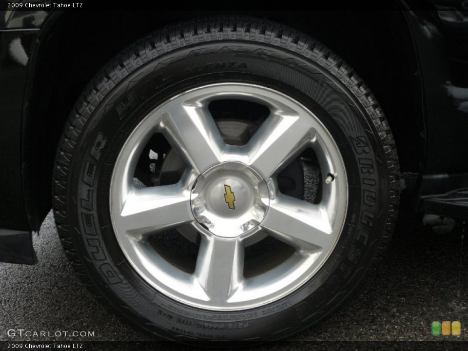 2009 Chevrolet Tahoe LTZ Wheel and Tire Photo #76076282