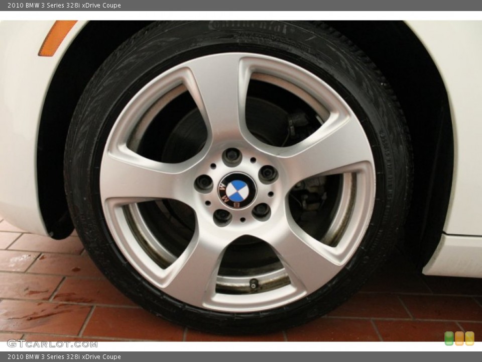 2010 BMW 3 Series 328i xDrive Coupe Wheel and Tire Photo #76079697