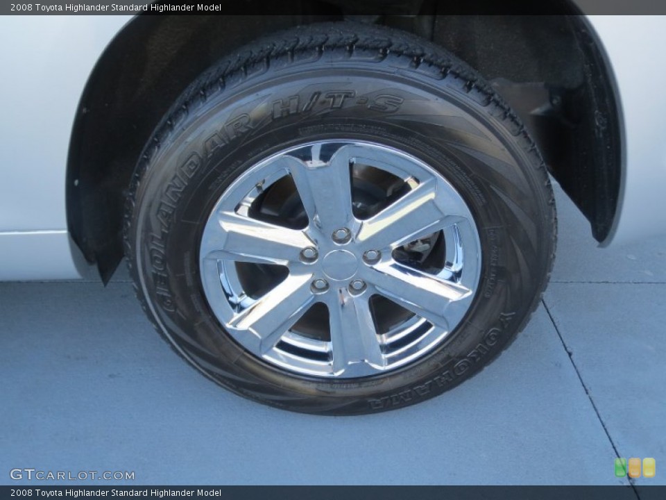 2008 Toyota Highlander  Wheel and Tire Photo #76081298