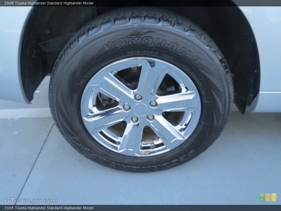 2008 Toyota Highlander  Wheel and Tire Photo #76081316