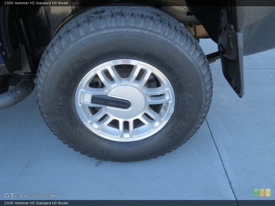 2006 Hummer H3  Wheel and Tire Photo #76082129