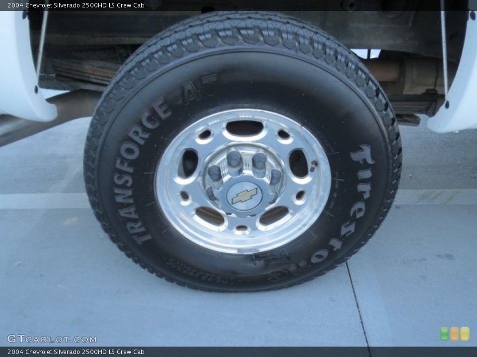 2004 Chevrolet Silverado 2500HD LS Crew Cab Wheel and Tire Photo #76082867