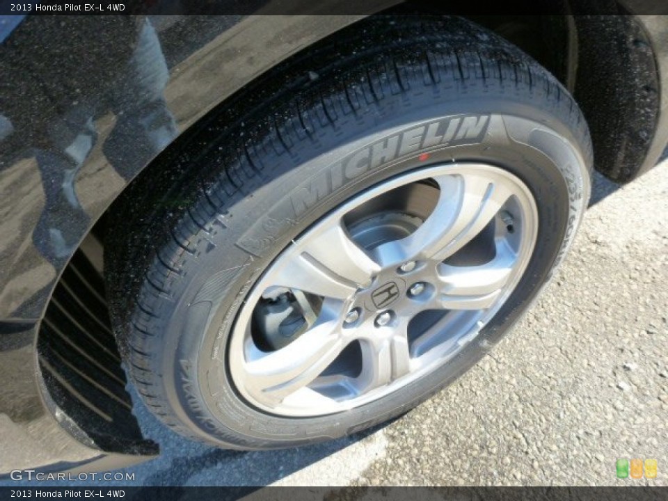 2013 Honda Pilot EX-L 4WD Wheel and Tire Photo #76083177
