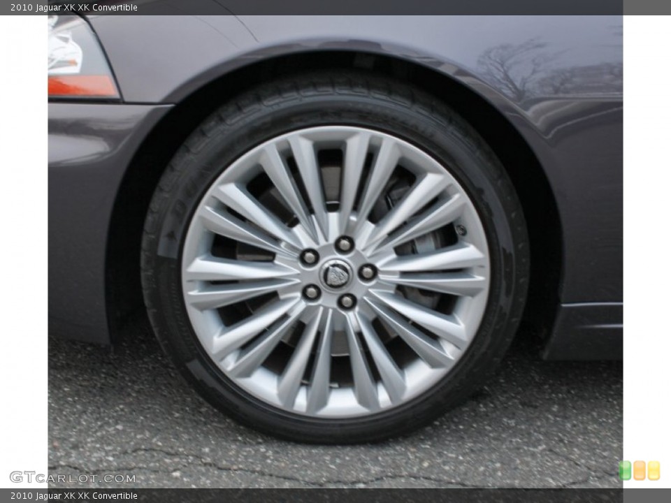 2010 Jaguar XK XK Convertible Wheel and Tire Photo #76083341