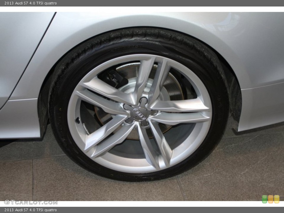 2013 Audi S7 4.0 TFSI quattro Wheel and Tire Photo #76097770