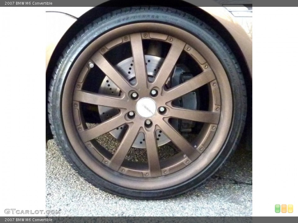 2007 BMW M6 Custom Wheel and Tire Photo #76098125