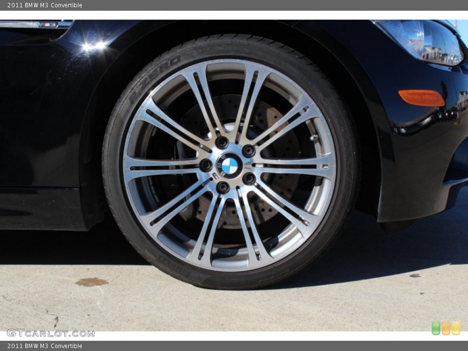 2011 BMW M3 Convertible Wheel and Tire Photo #76099817